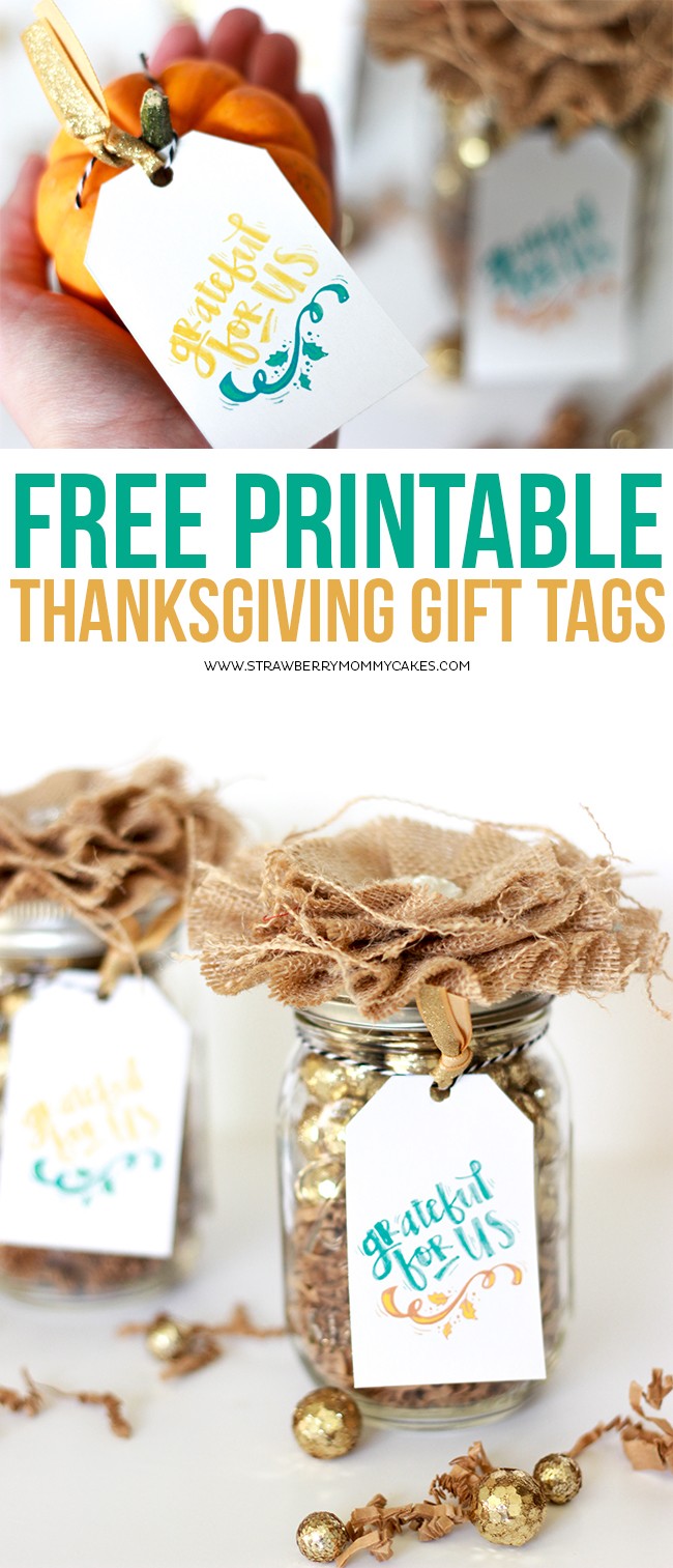 Download these Printable Thanksgiving Gift Tags for FREE Printable Crush