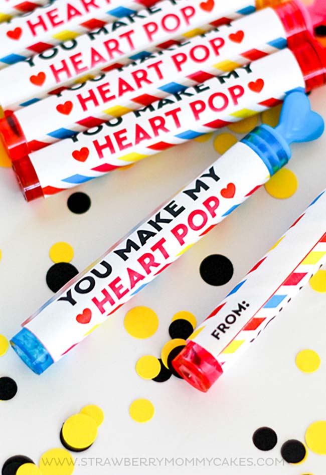 This No-Candy Valentine Printable Gift is SOOO cute and so fun, the kids won't even miss the candy!